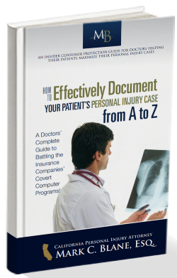 FREE E-Book on How to Document an Injured Patient for Maximum Results
