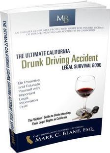 California Drunk Driving Book for Accident Victims