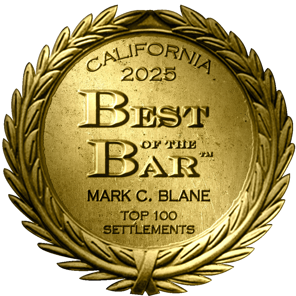 Logo Recognizing The Law Offices of Mark C. Blane, APC's affiliation with 25 Jurisdiction Medallion - CA