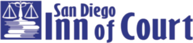 Logo Recognizing The Law Offices of Mark C. Blane, APC's affiliation with San Diego Inn of Court